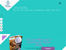 Tablet Screenshot of elevate-yourself.com